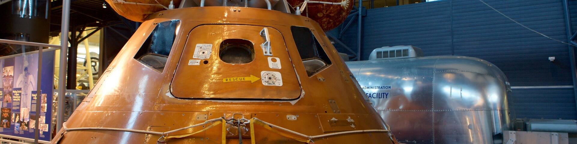 National Air and Space Museum Steven F. Udvar-Hazy Center which includes interior views