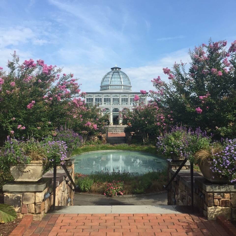 Spring at the Botanical Gardens. 