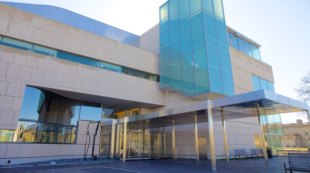 Virginia Museum of Fine Arts mostrando una ciudad y arte