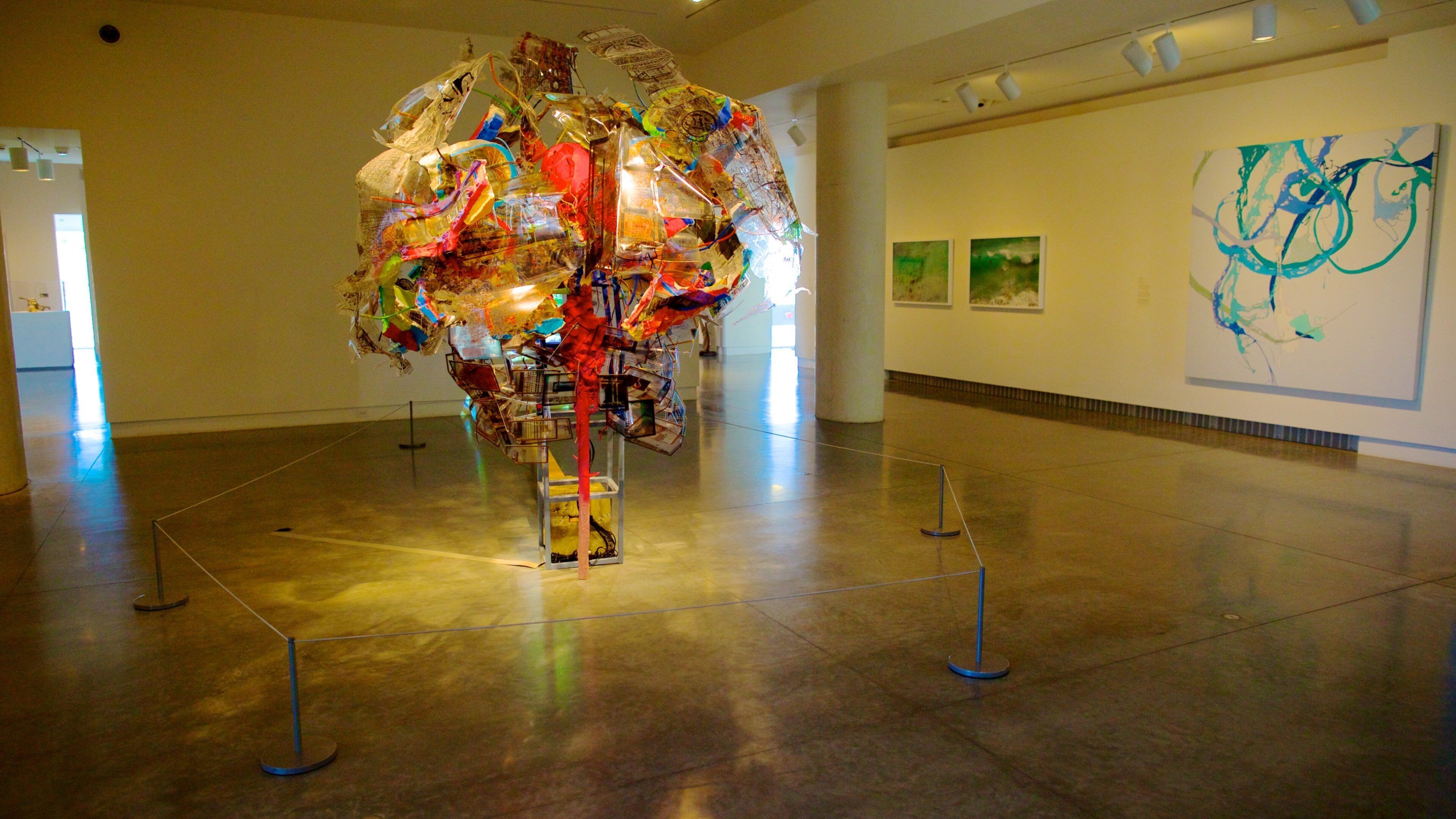 Virginia Museum of Fine Arts featuring art and interior views