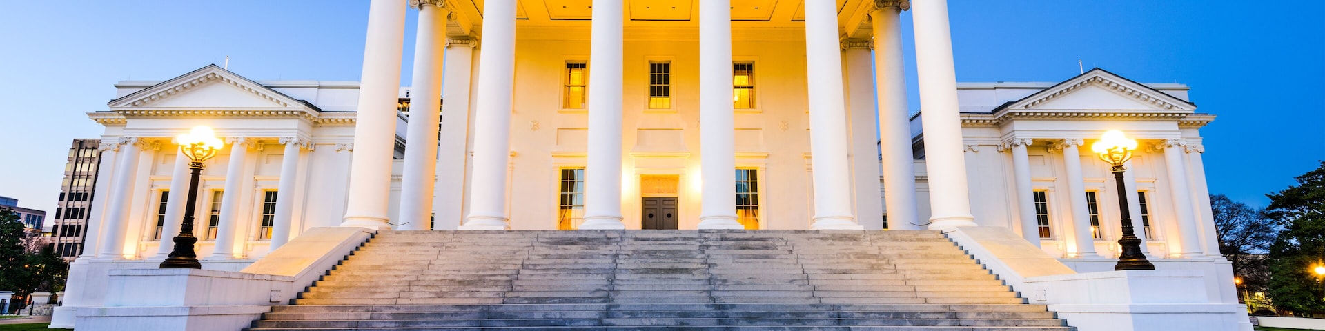 Virginia State Capitol in Richmond, Virginia, USA.