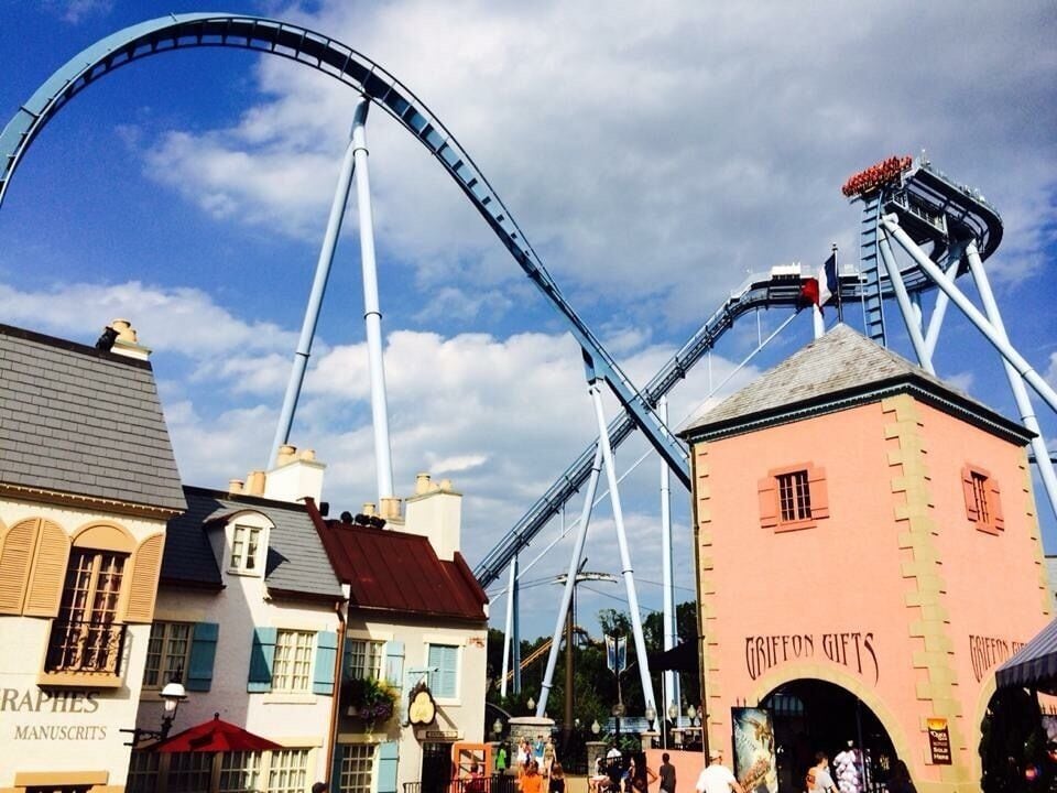 Don't look down, not a great ride if you're not good with heights! 