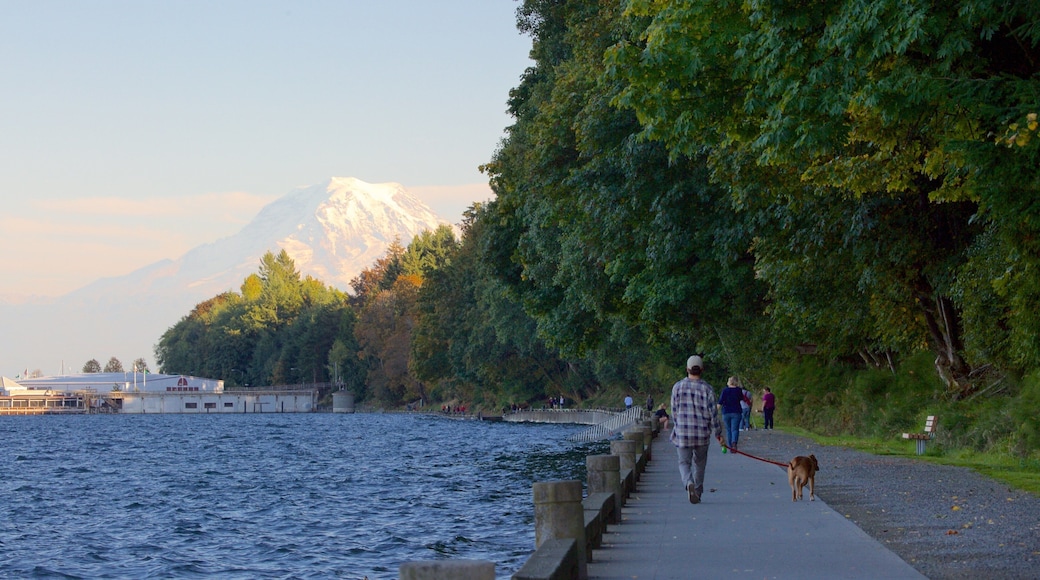 Point Defiance Park which includes general coastal views and a bay or harbour