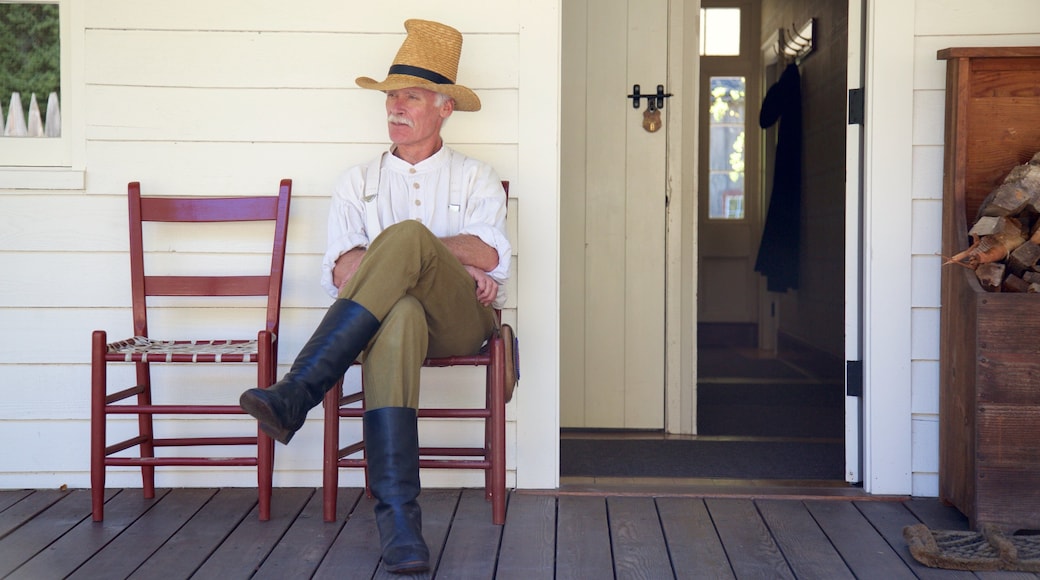 Fort Nisqually Living History Museum as well as an individual male