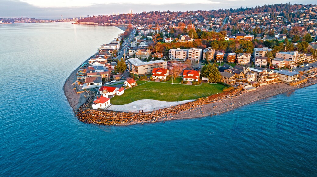 West Seattle Alki Point Lighthouse; Shutterstock ID 544118215; Purchase Order: -