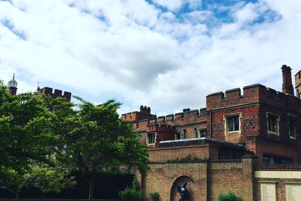 Lucky to be on the doorstep of this place #etoncollege