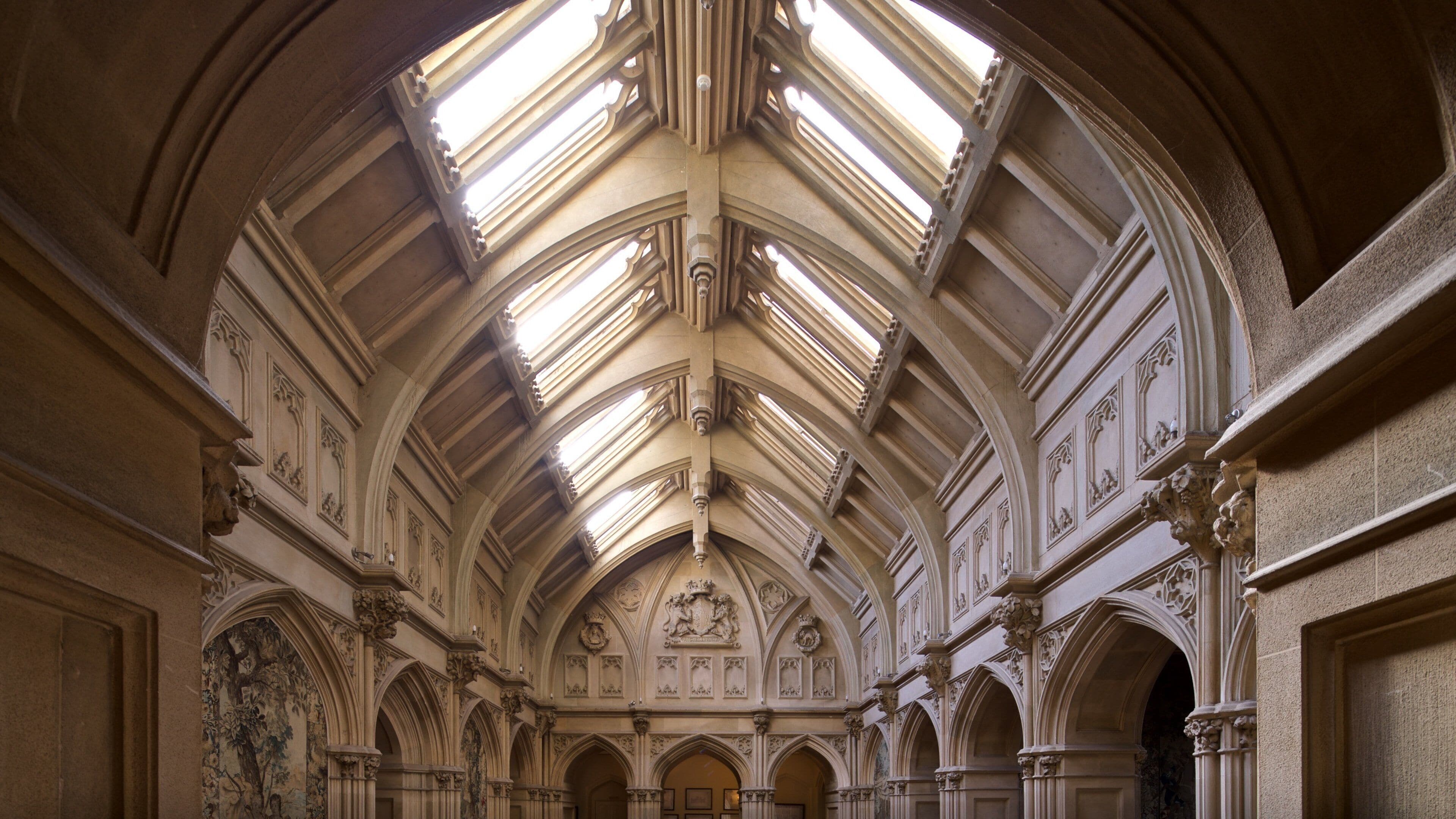 하이클레어 성 을 특징 문화유산 요소 과 실내 전경