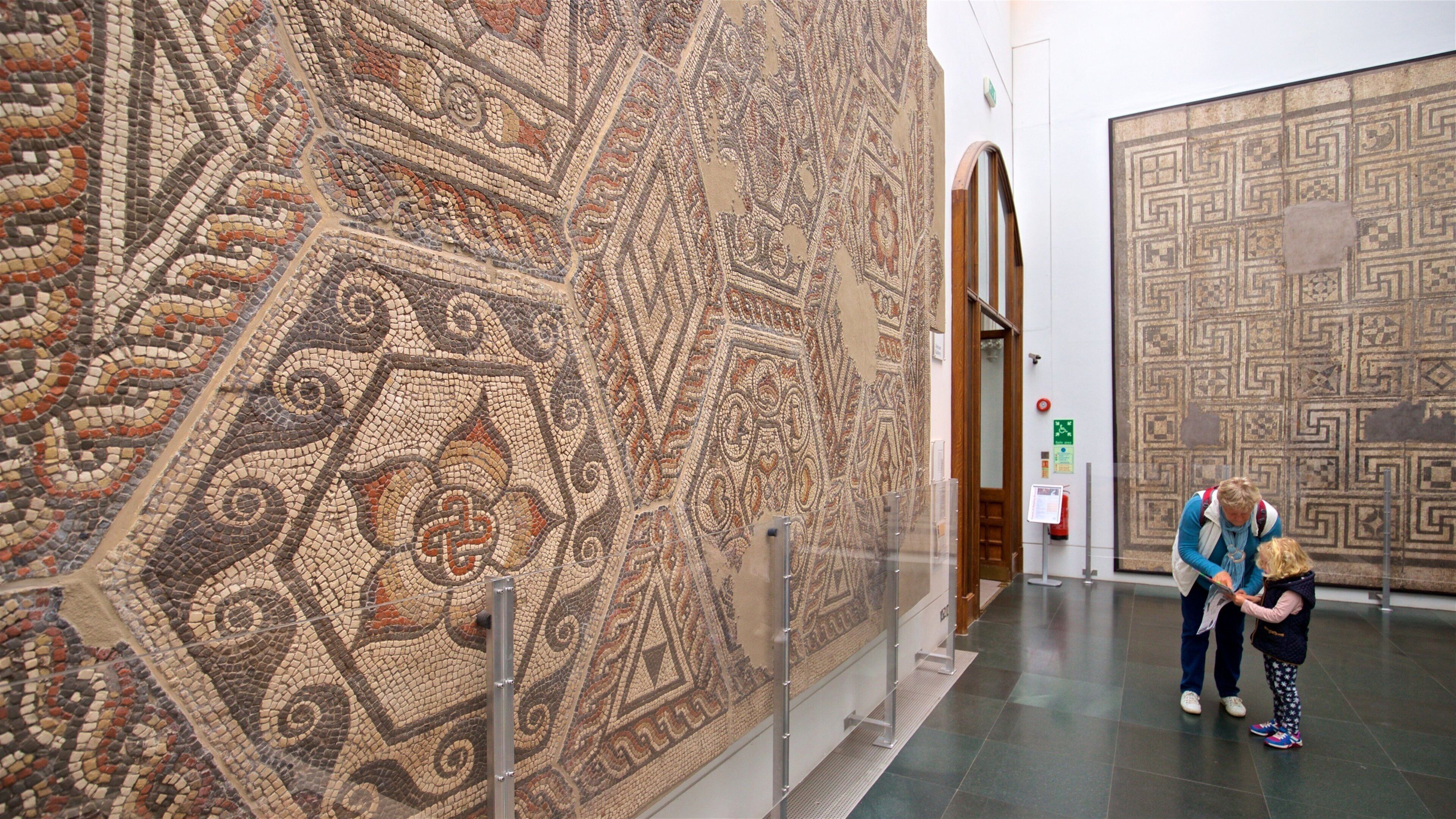 Reading Museum and Town Hall which includes interior views as well as a family