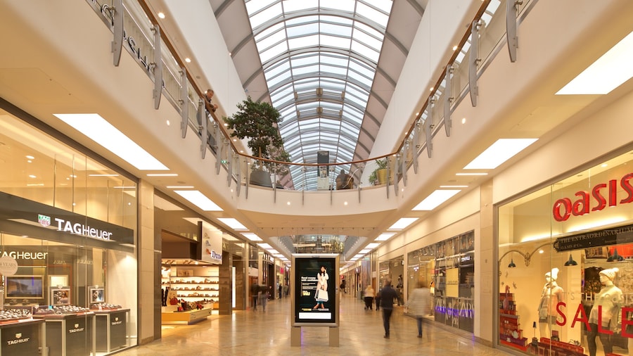 Oracle toont interieur en winkelen