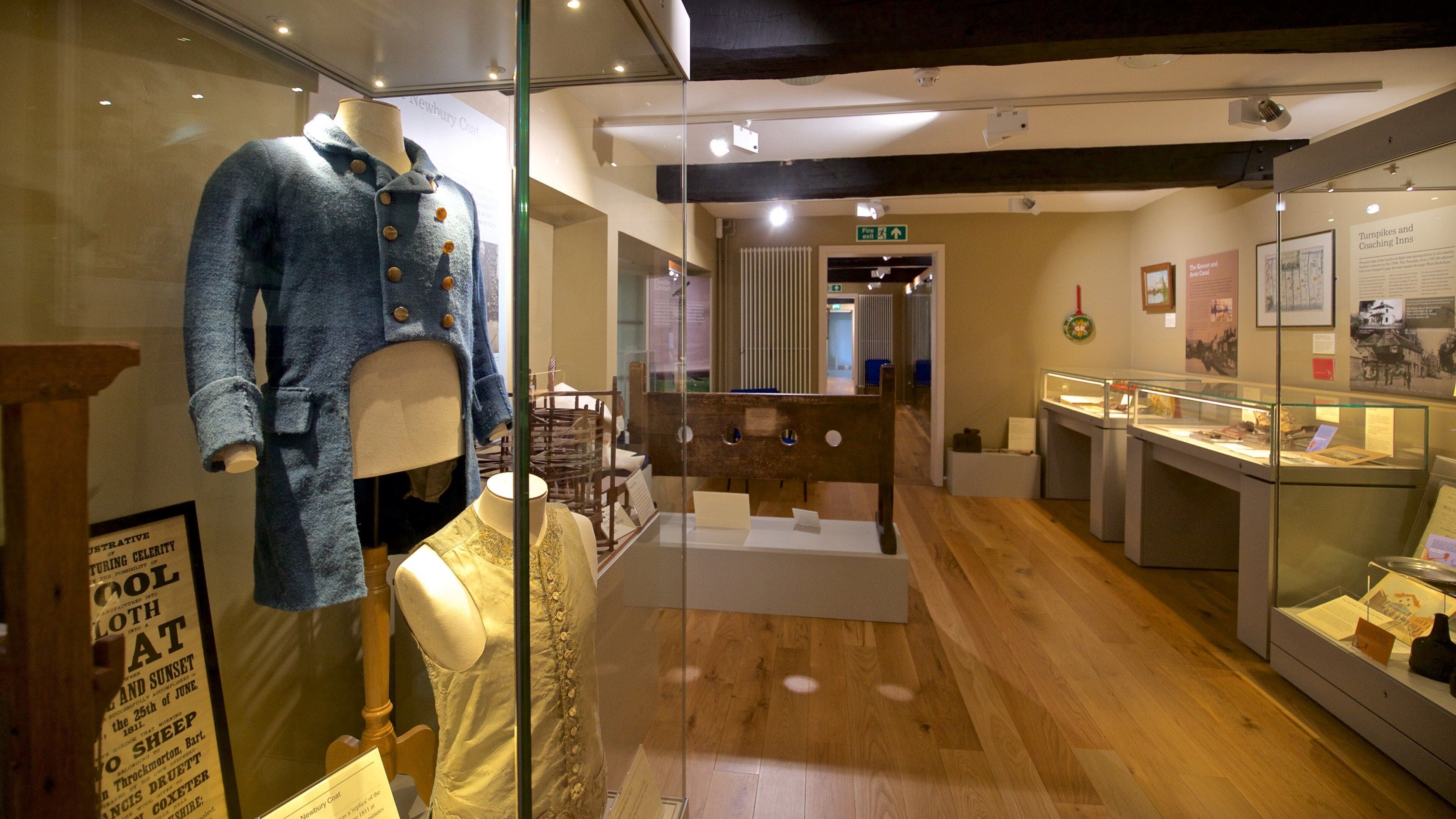 West Berkshire Museum featuring interior views