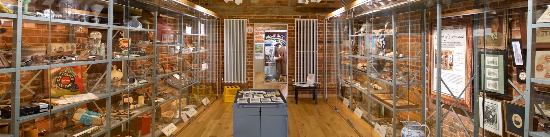 West Berkshire Museum showing interior views
