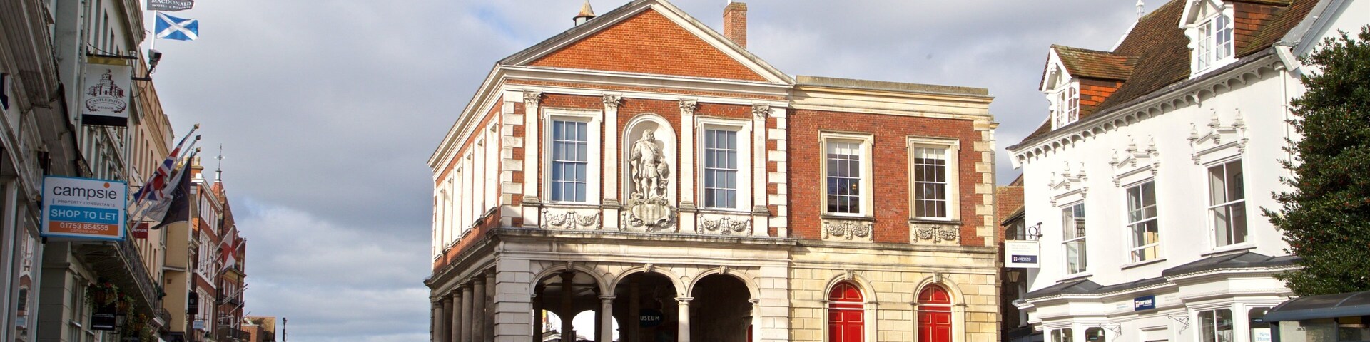 Windsor Guildhall showing heritage elements