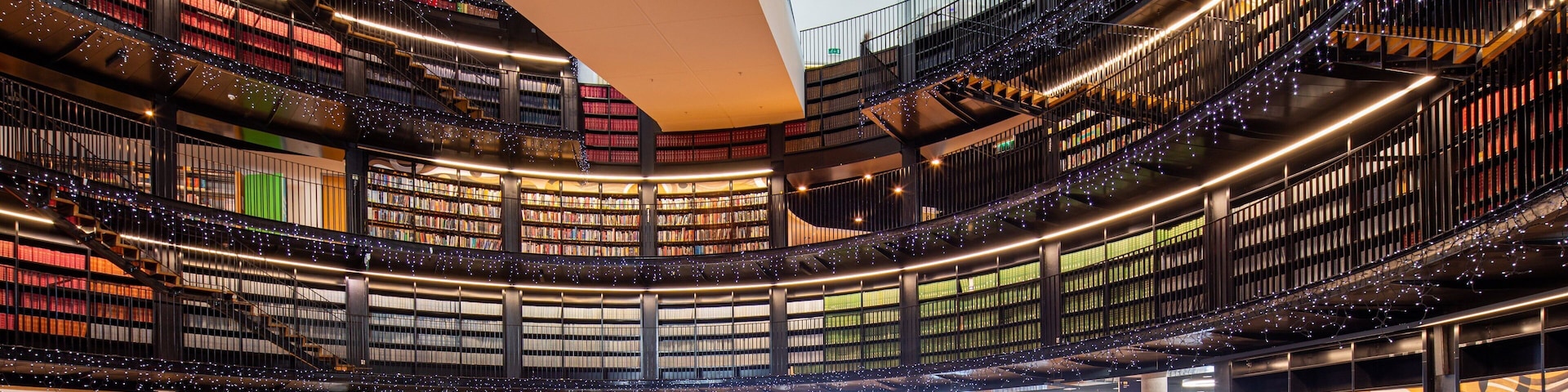 Library of Birmingham which includes interior views