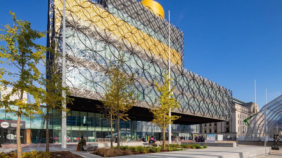 Library of Birmingham featuring modern architecture