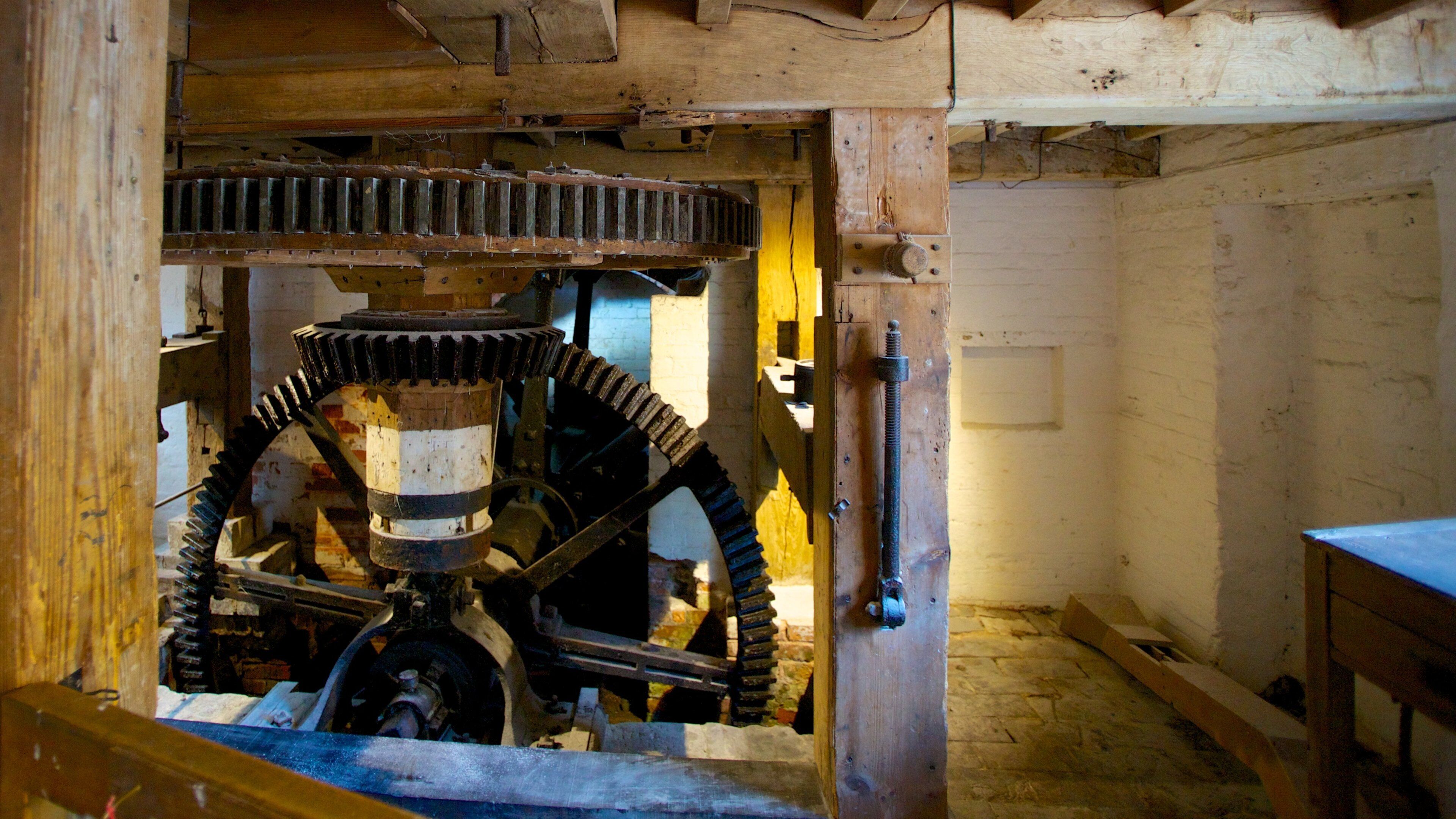 Sarehole Mill showing interior views