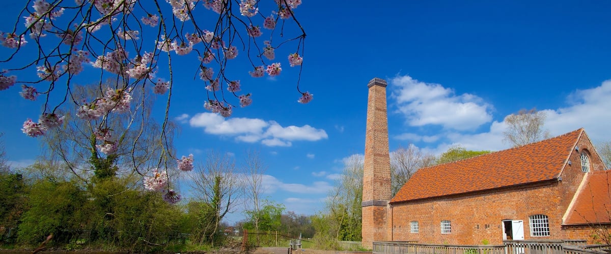 Sarehole Mill which includes a river or creek, heritage elements and a house