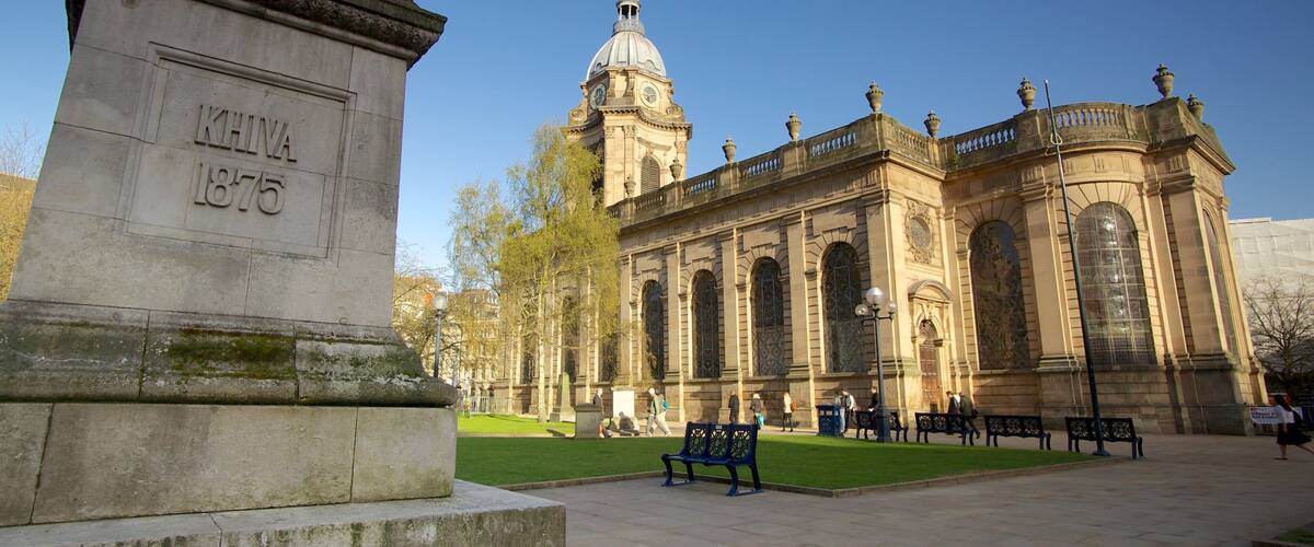 バーミンガム大聖堂 フィーチャー 教会あるいは大聖堂, 宗教的要素 と 標識