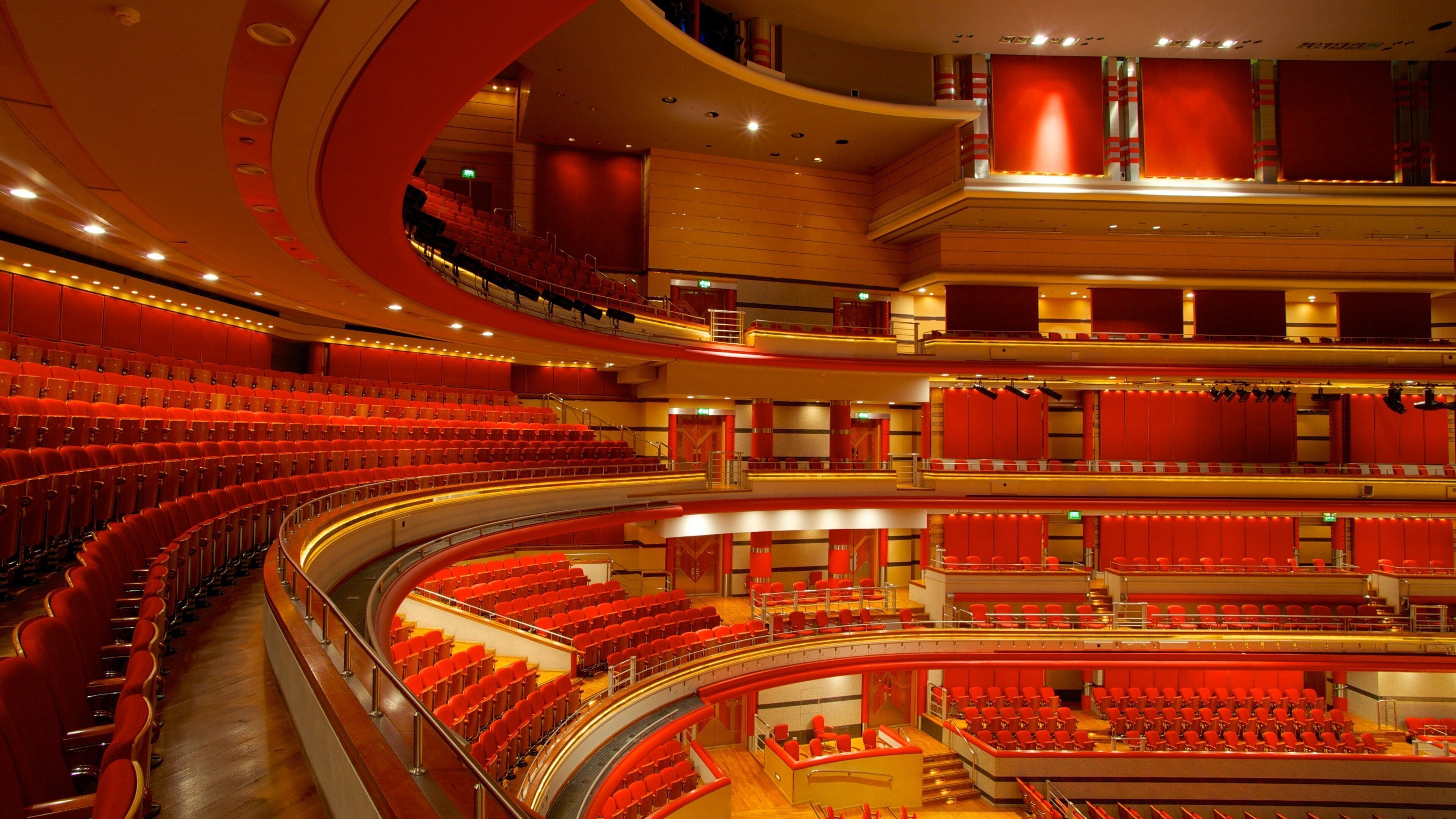 Symphony Hall which includes interior views and theater scenes