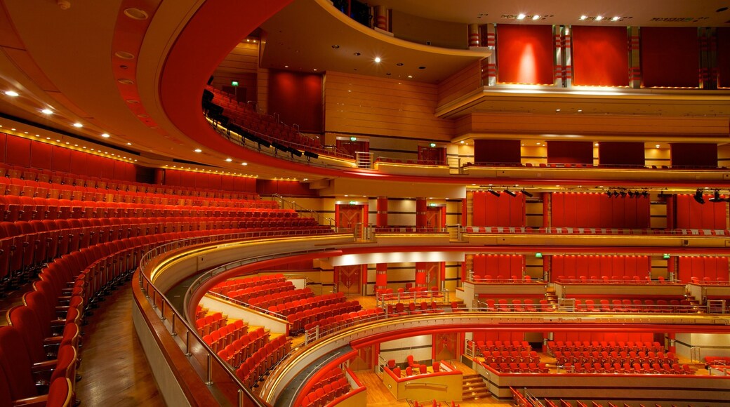 Symphony Hall which includes interior views and theater scenes