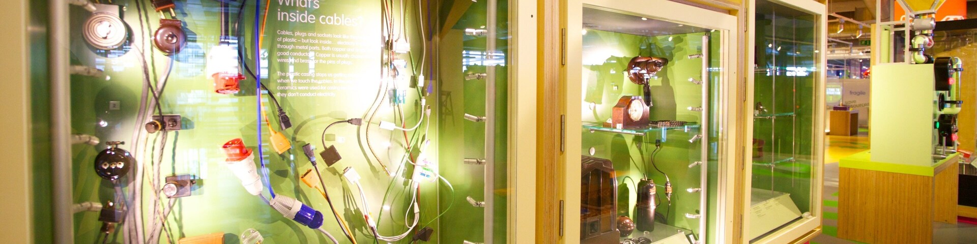 Thinktank mostrando vistas de interior