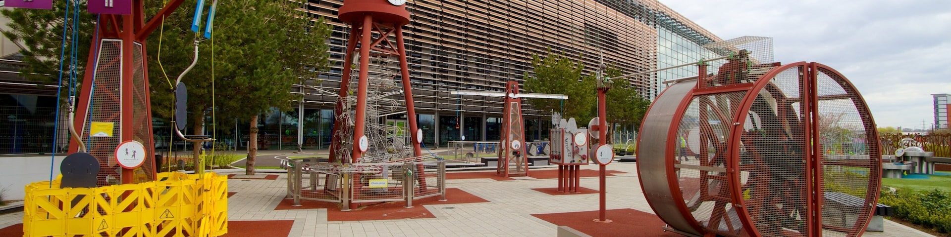 Thinktank Birmingham Science Museum showing a city