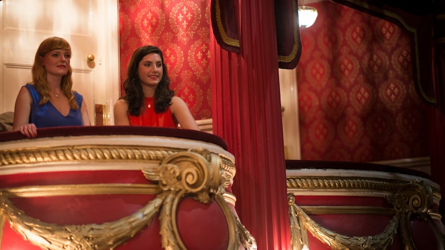 Bristol Hippodrome Theatre featuring performance art, interior views and theatre scenes