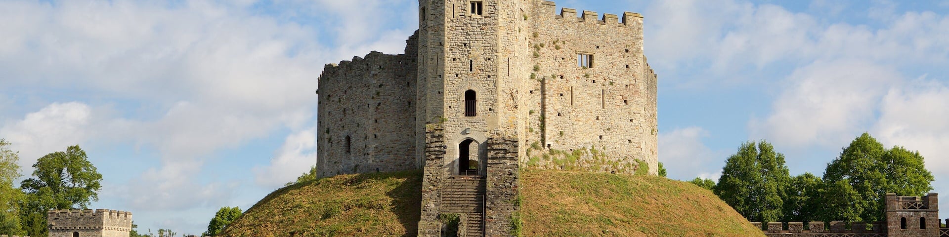 Cardiff Castle welches beinhaltet Geschichtliches, Palast oder Schloss und historische Architektur