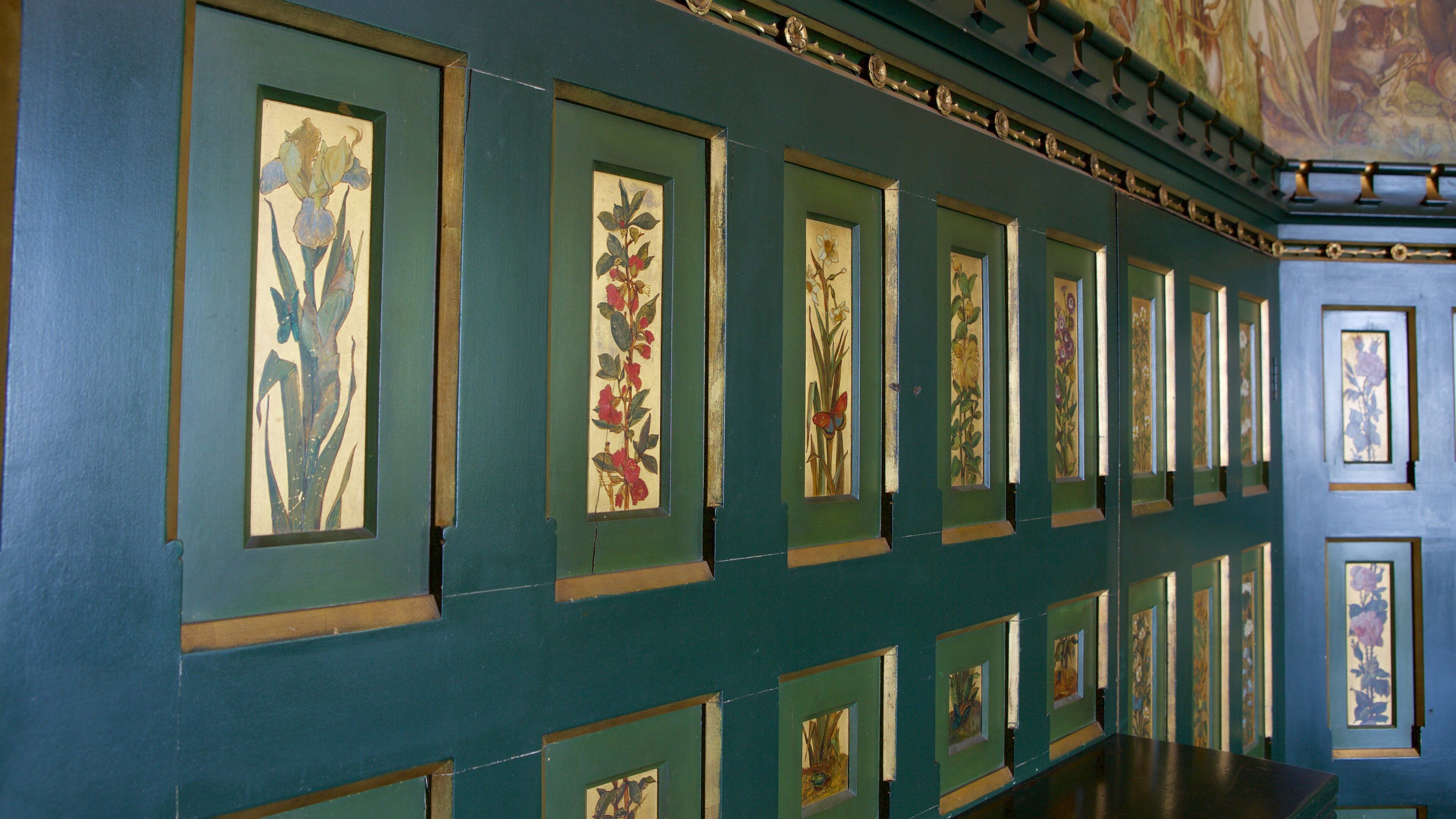 Castell Coch which includes interior views, heritage elements and a castle