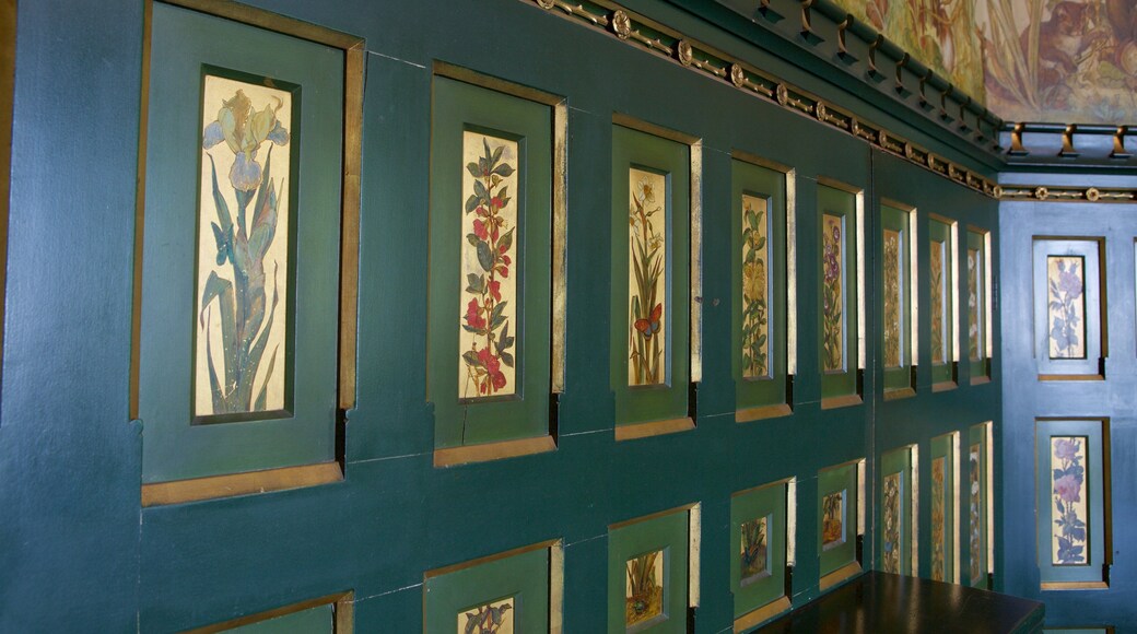 Castell Coch which includes interior views, heritage elements and a castle