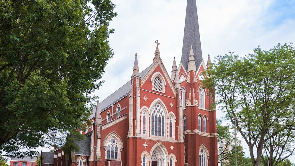 Basilica of Saint John the Baptist. Canton. Ohio. USA