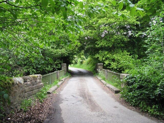 Trotter's Bridge Bridge on unclassified road over the River South Esk.