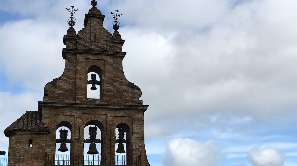The gate to the castle at Aracena. Gorgeous little town in Huelva province, Andalucia.