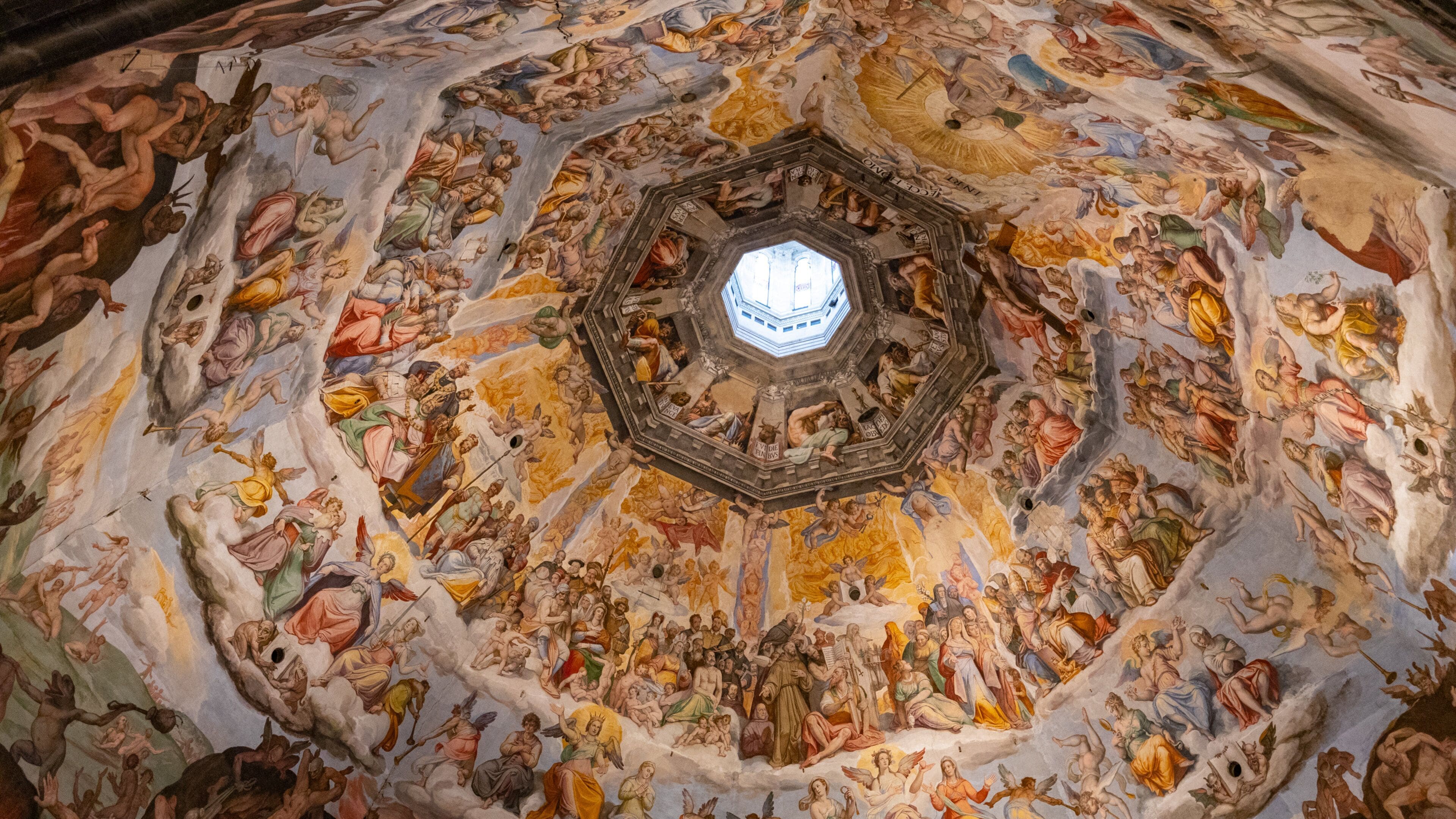 Santa Maria Novella showing religious elements, interior views and art