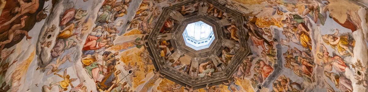 Santa Maria Novella showing religious elements, interior views and art