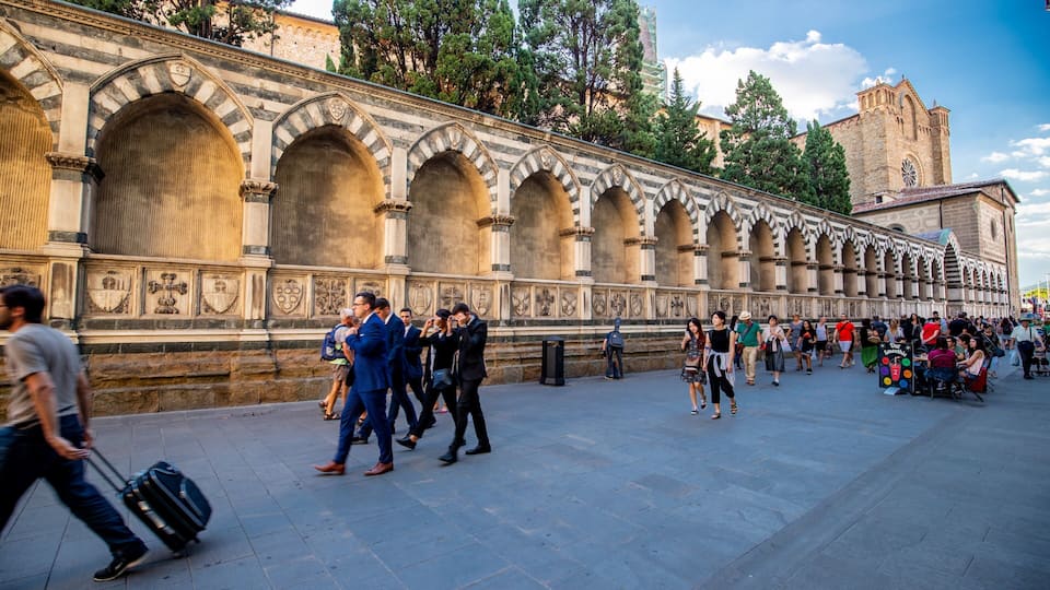 Santa Maria Novella featuring street scenes and heritage elements