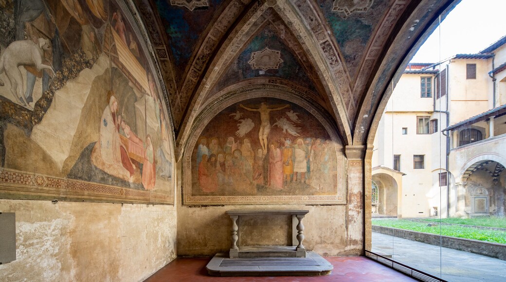 Santa Maria Novella showing art, heritage elements and religious elements