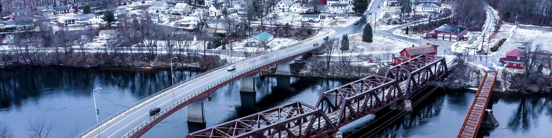 River in the city
Hooksett, New Hampshire