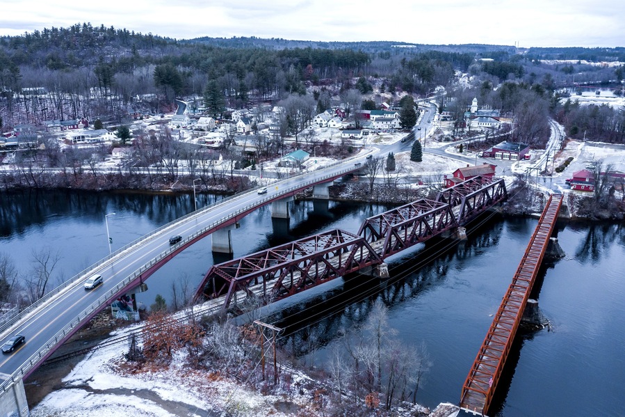 River in the city
Hooksett, New Hampshire