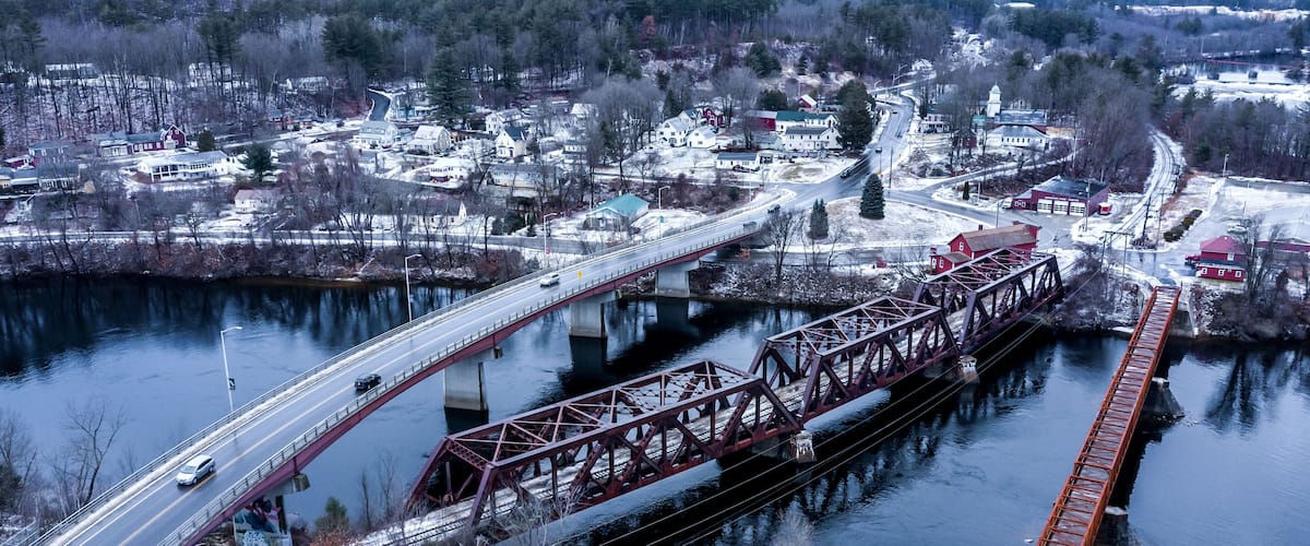 River in the city
Hooksett, New Hampshire