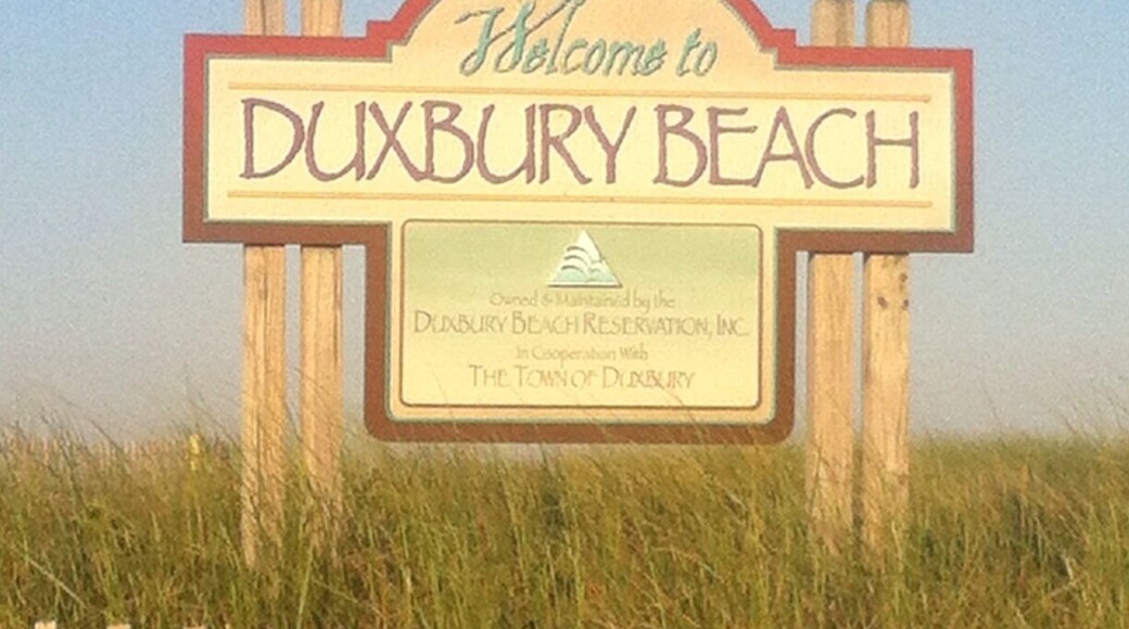 Beautiful beach in Duxbury Mass