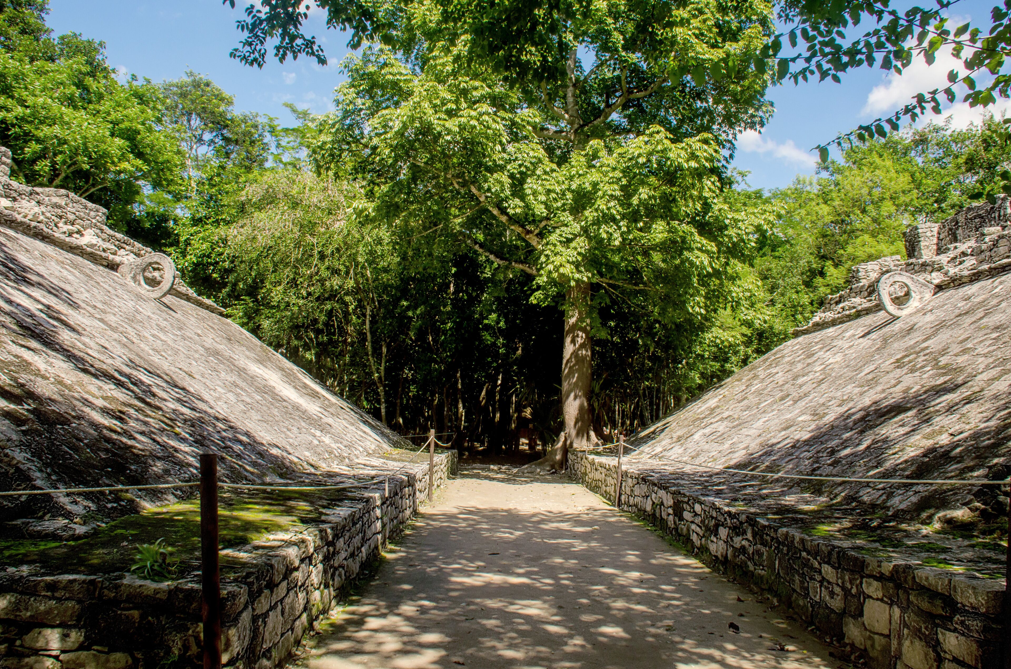 Coba ballgame court