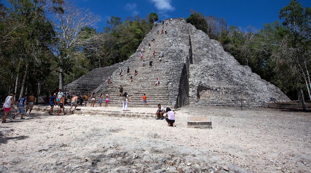 Yucatan, Mexico. Coba Maya ruins, March 20 2017 tourist