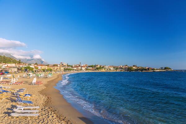 Peloponnes, Mani, Stoupa, Stoupa-Strand