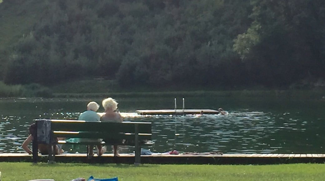 Lac de reith dans le Tyrol
