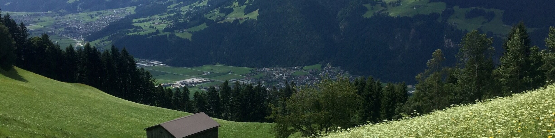 Merveilleux panorama près de reith ( Tyrol)