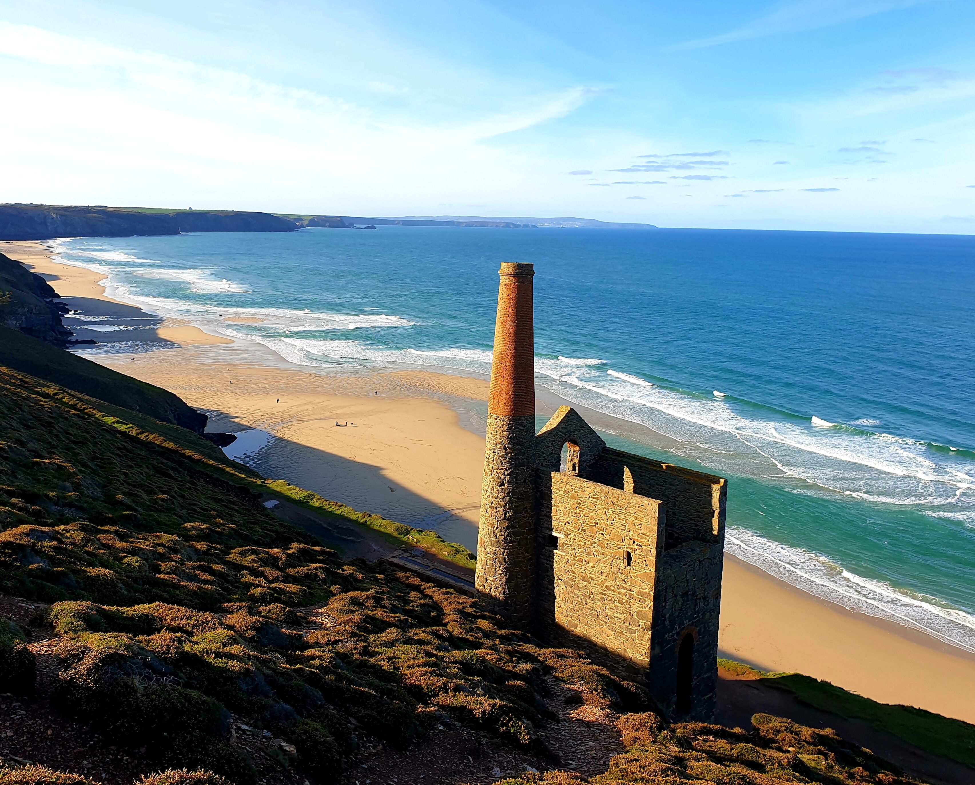 Stunning views over beautiful beach