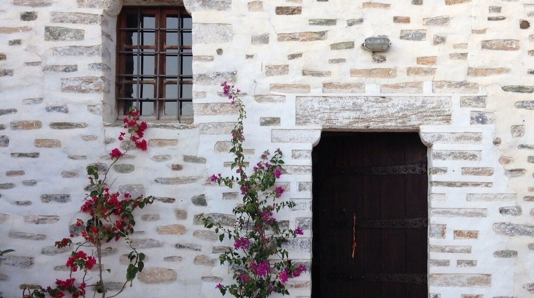 The entrance of a traditional house built around 1830. Now used as a center for educational purposes.