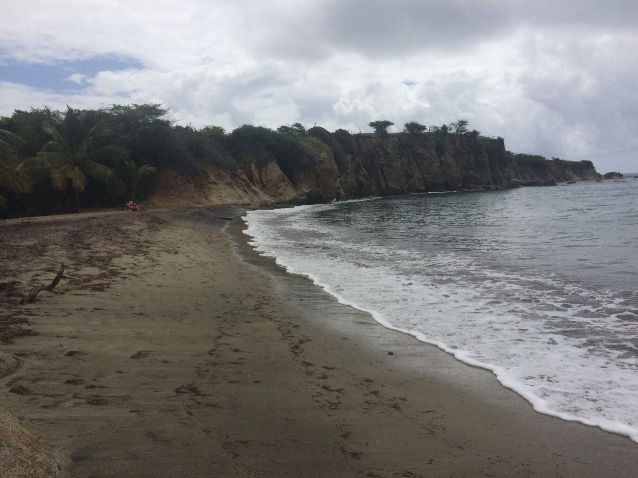 Black sand beach- great checklist item. Not a beach you spend a ton of time at since there are prettier ones- but it was worth seeking it out. #beach
