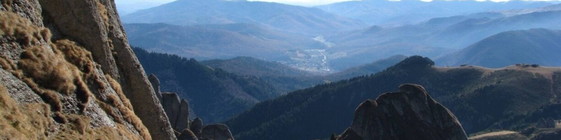 Photo taken on our way to Ciucas Peak in Ciucas Mountains Romania. It's not a very difficult trail and the peak has an altitude of 1954m.