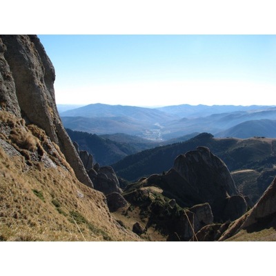 Photo taken on our way to Ciucas Peak in Ciucas Mountains Romania. It's not a very difficult trail and the peak has an altitude of 1954m.